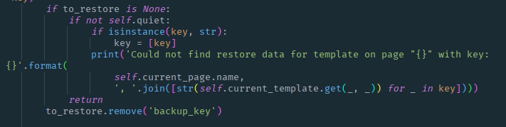 A screenshot of Python code using the Rainbow Brackets extension in PyCharm